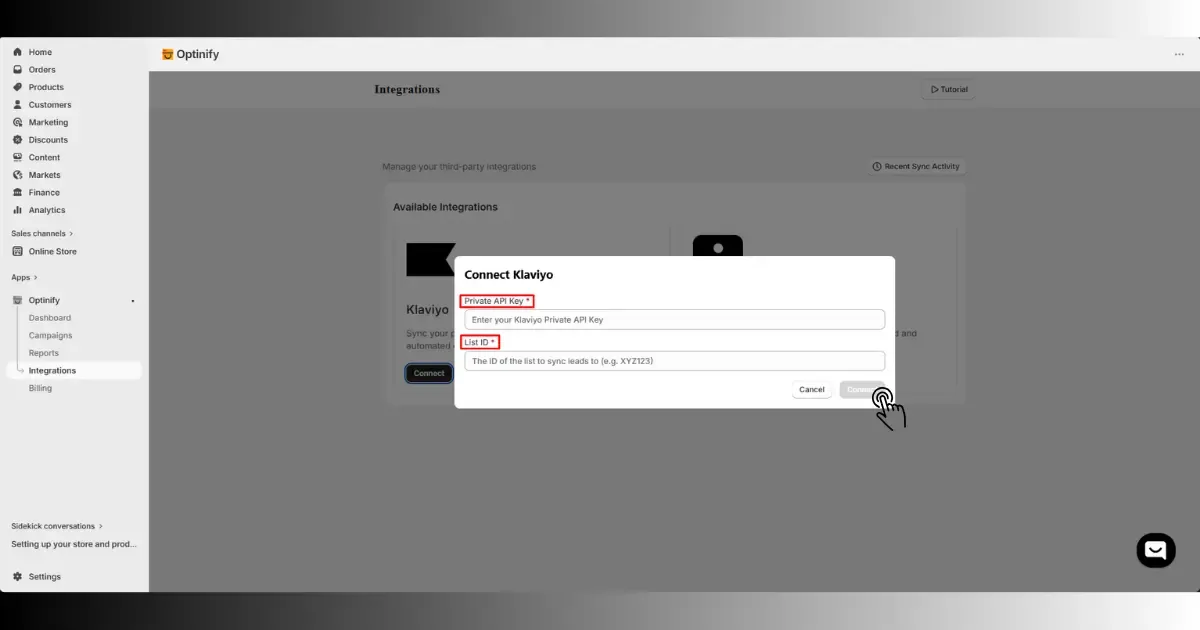 API & List id